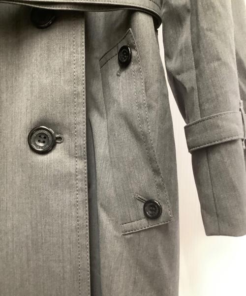 Aquascutum（アクアスキュータム）Aquascutum (アクアスキュータム) Aquascutum　ライナー付トレンチコート グレー サイズ:SIZE 8の古着・服飾アイテム