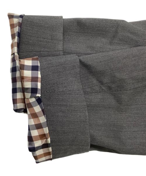 Aquascutum（アクアスキュータム）Aquascutum (アクアスキュータム) Aquascutum　ライナー付トレンチコート グレー サイズ:SIZE 8の古着・服飾アイテム