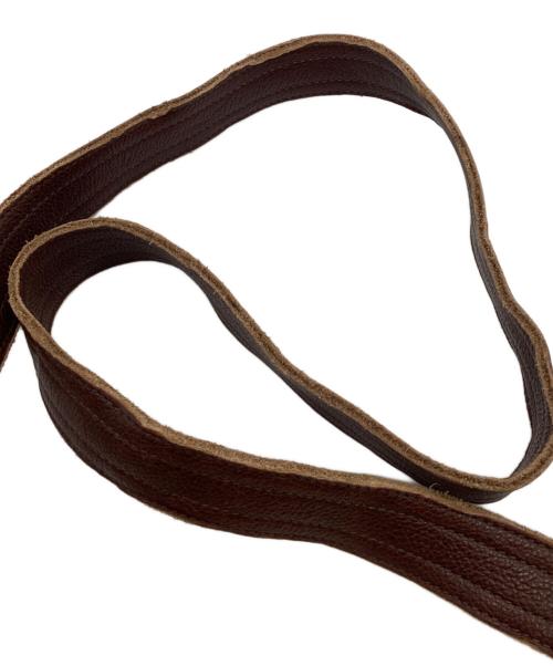 IL BISONTE（イル ビゾンテ）IL BISONTE (イル ビゾンテ) モノグラムショルダーバッグ ブラウンの古着・服飾アイテム