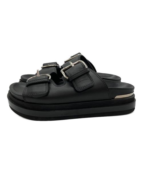 ALEXANDER McQUEEN（アレキサンダーマックイーン）ALEXANDER McQUEEN (アレキサンダーマックイーン) サンダル　611722 ブラック サイズ:37の古着・服飾アイテム