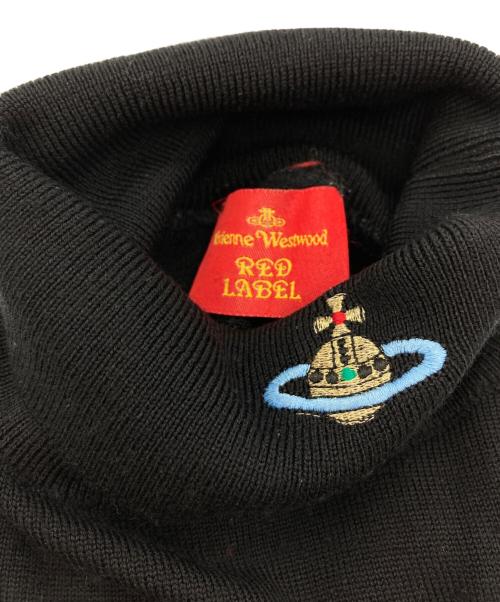 Vivienne Westwood RED LABEL（ヴィヴィアンウエストウッドレッドレーベル）Vivienne Westwood RED LABEL (ヴィヴィアンウエストウッドレッドレーベル) タートルネックニット ブラック サイズ:Mの古着・服飾アイテム