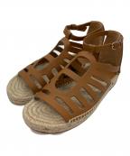 HERMESエルメス）の古着「Costanza espadrilles」｜ブラウン