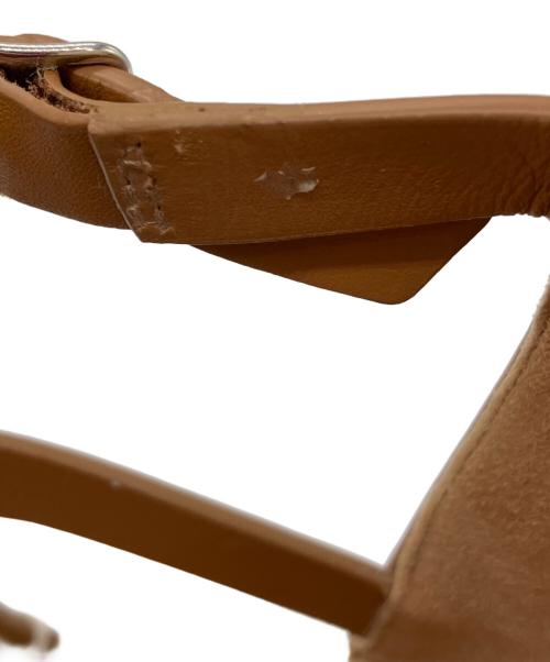 HERMES（エルメス）HERMES (エルメス) Costanza espadrilles ブラウン サイズ:36の古着・服飾アイテム