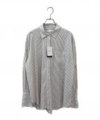 L'appartementアパルトモン）の古着「ストライプブライトシャツ」｜ホワイト