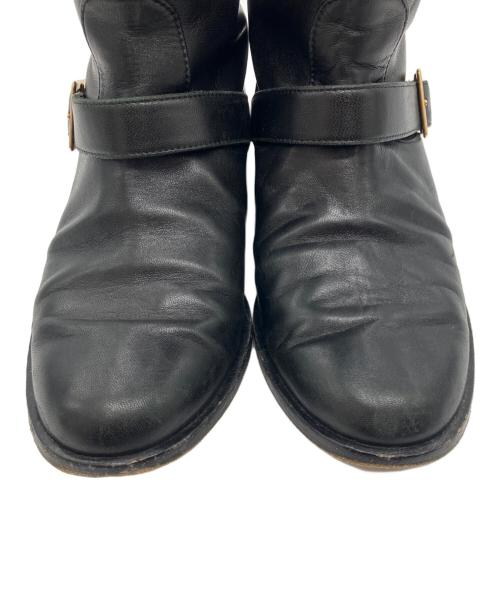 NEBULONIE（ネブローニ）NEBULONIE (ネブローニ) LUKE LONG BOOTS ブラック サイズ:37の古着・服飾アイテム