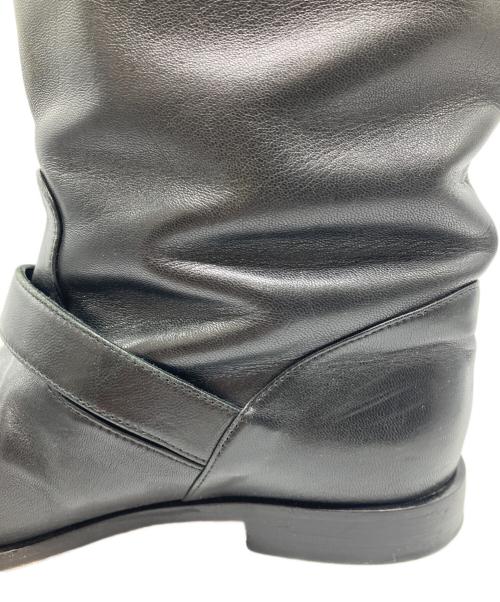 NEBULONIE（ネブローニ）NEBULONIE (ネブローニ) LUKE LONG BOOTS ブラック サイズ:37の古着・服飾アイテム