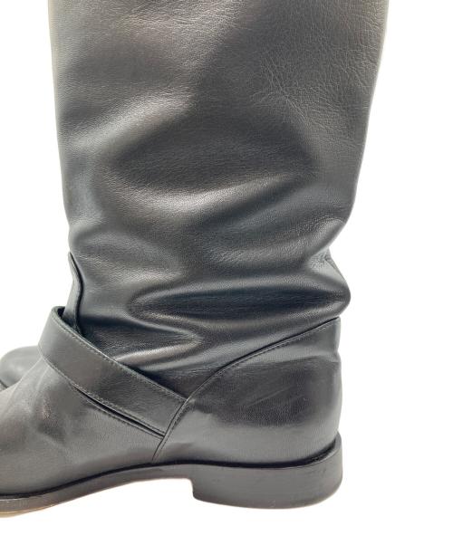 NEBULONIE（ネブローニ）NEBULONIE (ネブローニ) LUKE LONG BOOTS ブラック サイズ:37の古着・服飾アイテム