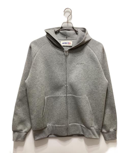 AUTRY（オートリー）Autry (オートリー) ジップアップパーカー グレー サイズ:Ｍの古着・服飾アイテム