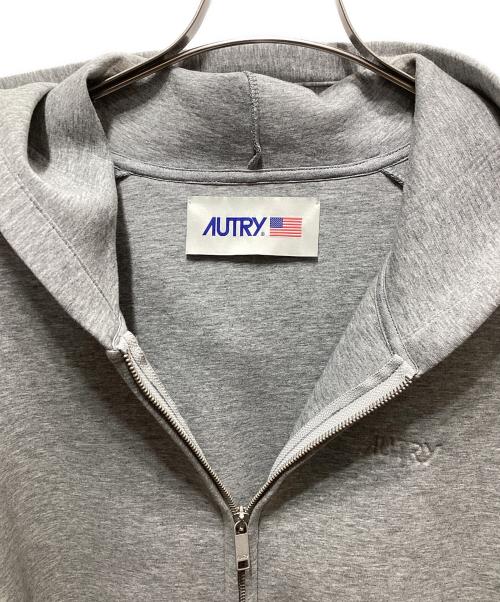 AUTRY（オートリー）Autry (オートリー) ジップアップパーカー グレー サイズ:Ｍの古着・服飾アイテム