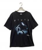 pluto×WEBERプルートゥ×ウェーバー）の古着「プリントTシャツ」｜ブラック