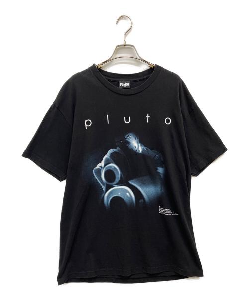 pluto（プルートゥ）pluto (プルートゥ) Weber (ウェーバー) プリントTシャツ ブラック サイズ:ｌの古着・服飾アイテム