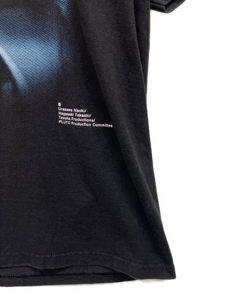 pluto（プルートゥ）pluto (プルートゥ) Weber (ウェーバー) プリントTシャツ ブラック サイズ:ｌの古着・服飾アイテム