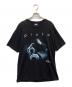 pluto（プルートゥ）の古着「プリントTシャツ」｜ブラック