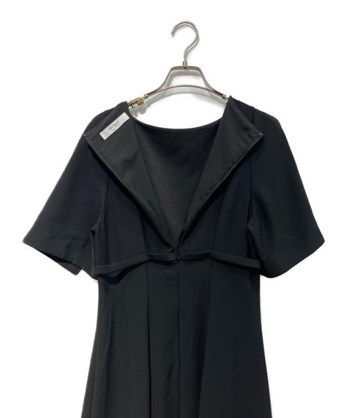HER LIP TO（ハーリップトゥ）Her lip to (ハーリップトゥ) Adelaide Slit Sleeve Belted Dress　1241305093 ブラック サイズ:Mの古着・服飾アイテム