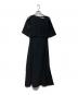 Her lip to（ハーリップトゥ）の古着「Adelaide Slit Sleeve Belted Dress　1241305093」｜ブラック