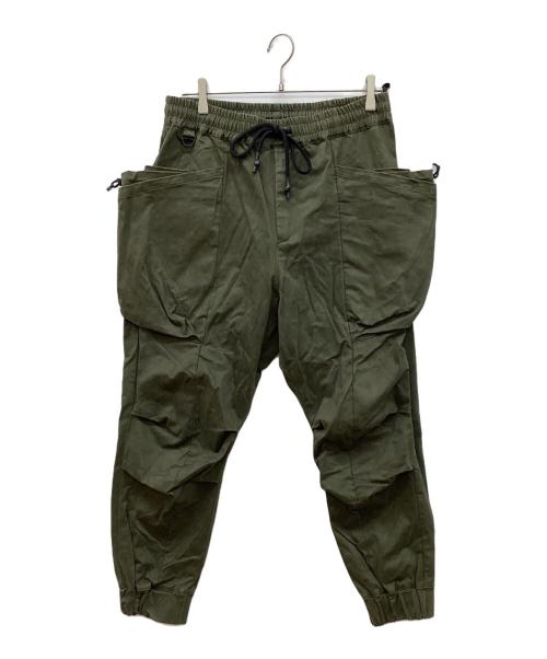 ripvanwinkle（リップヴァンウィンクル）ripvanwinkle (リップヴァンウィンクル) 6PK イージーパンツ オリーブ サイズ:Lの古着・服飾アイテム