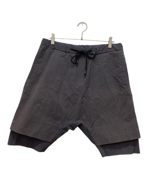 ripvanwinkle（リップヴァンウィンクル）ripvanwinkle (リップヴァンウィンクル) LAYERED SHORTS グレー サイズ:XLの古着・服飾アイテム