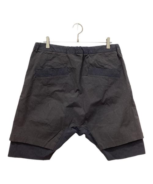ripvanwinkle（リップヴァンウィンクル）ripvanwinkle (リップヴァンウィンクル) LAYERED SHORTS グレー サイズ:XLの古着・服飾アイテム