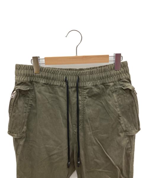 ripvanwinkle（リップヴァンウィンクル）ripvanwinkle (リップヴァンウィンクル) モーターサイクルイージーパンツ オリーブ サイズ:Lの古着・服飾アイテム