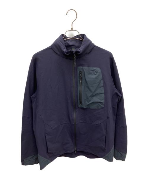 ripvanwinkle（リップヴァンウィンクル）ripvanwinkle (リップヴァンウィンクル) STAND HOODIE JACKET パープル サイズ:XLの古着・服飾アイテム