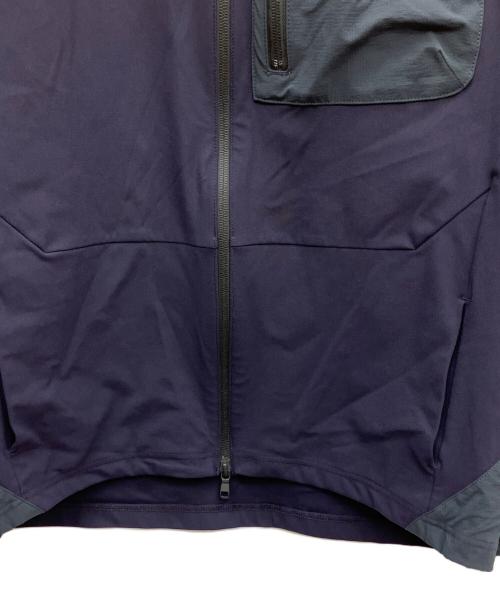 ripvanwinkle（リップヴァンウィンクル）ripvanwinkle (リップヴァンウィンクル) STAND HOODIE JACKET パープル サイズ:XLの古着・服飾アイテム