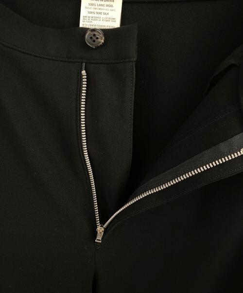 yohji yamamoto+noir（ヨウジヤマモトプリュスノアール）yohji yamamoto+noir (ヨウジヤマモトプリュスノアール) ストレートパンツ ブラック サイズ:3の古着・服飾アイテム