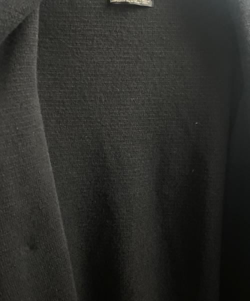 yohji yamamoto+noir（ヨウジヤマモトプリュスノアール）yohji yamamoto+noir (ヨウジヤマモトプリュスノアール) ウールカーディガン ブラック サイズ:3の古着・服飾アイテム