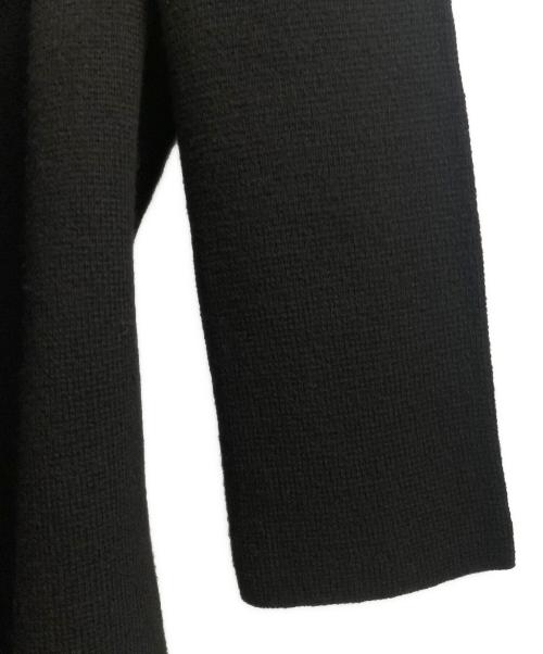 yohji yamamoto+noir（ヨウジヤマモトプリュスノアール）yohji yamamoto+noir (ヨウジヤマモトプリュスノアール) ウールカーディガン ブラック サイズ:3の古着・服飾アイテム