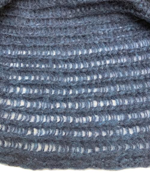 Y's（ワイズ）Y's (ワイズ) ショール ネイビーの古着・服飾アイテム