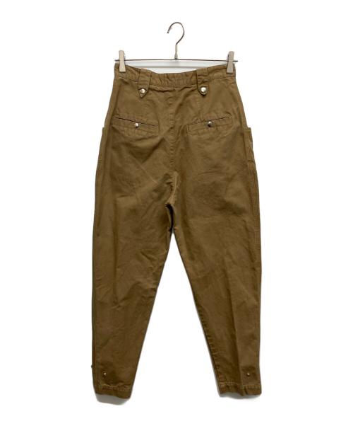 ISABEL MARANT ETOILE（イザベルマランエトワール）ISABEL MARANT ETOILE (イザベルマランエトワール) ベイカーパンツ ベージュ サイズ:36の古着・服飾アイテム