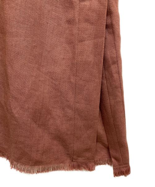ebure（エブール）ebure (エブール) Ron Herman (ロンハーマン) リネンワンピース ブラウン サイズ:SIZE36の古着・服飾アイテム