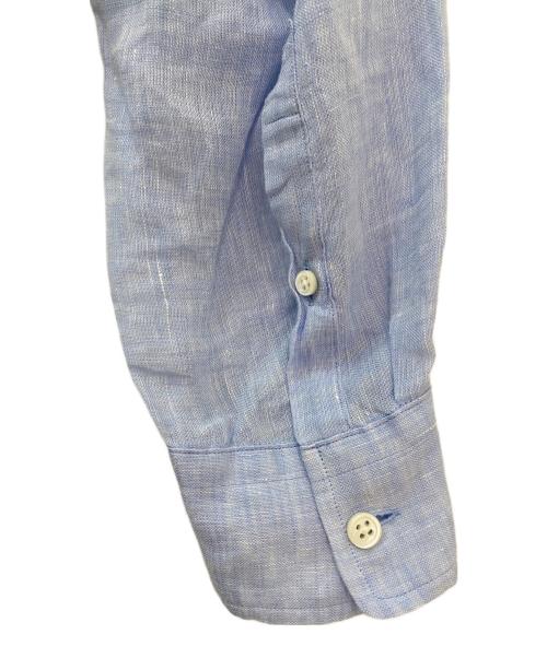 MUSE de Deuxieme Classe（ミューズ ドゥーズィエム クラス）MUSE de Deuxieme Classe (ミューズ ドゥーズィエム クラス) リネン ウォッシュシャツ ライトブルー サイズ:Freeの古着・服飾アイテム