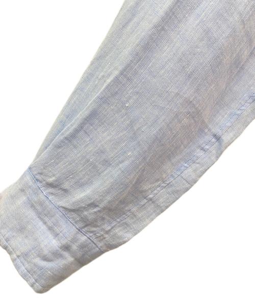 MUSE de Deuxieme Classe（ミューズ ドゥーズィエム クラス）MUSE de Deuxieme Classe (ミューズ ドゥーズィエム クラス) リネン ウォッシュシャツ ライトブルー サイズ:Freeの古着・服飾アイテム