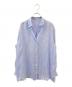 MUSE de Deuxieme Classe（ミューズ ドゥーズィエム クラス）の古着「リネン ウォッシュシャツ」｜ライトブルー