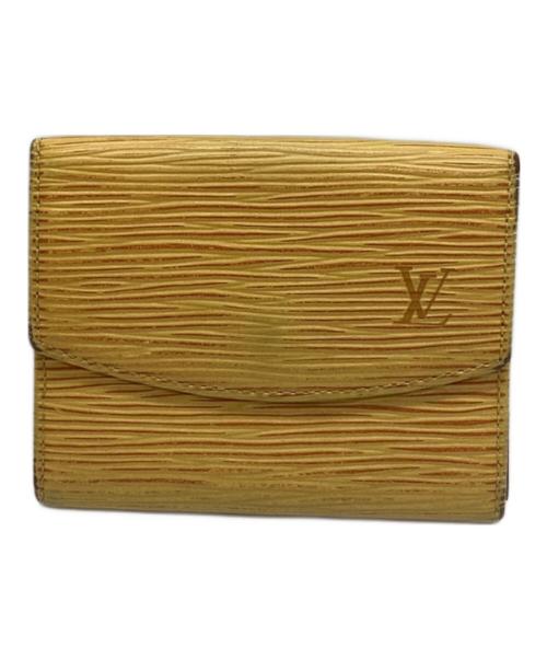 LOUIS VUITTON（ルイ ヴィトン）LOUIS VUITTON (ルイ ヴィトン) カードケース イエローの古着・服飾アイテム