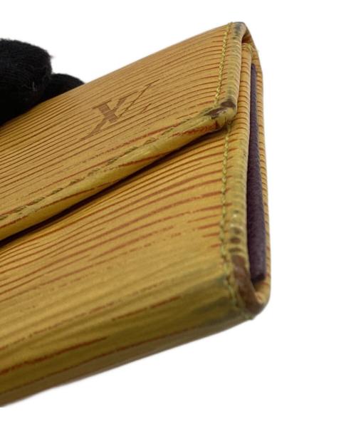 LOUIS VUITTON（ルイ ヴィトン）LOUIS VUITTON (ルイ ヴィトン) カードケース イエローの古着・服飾アイテム