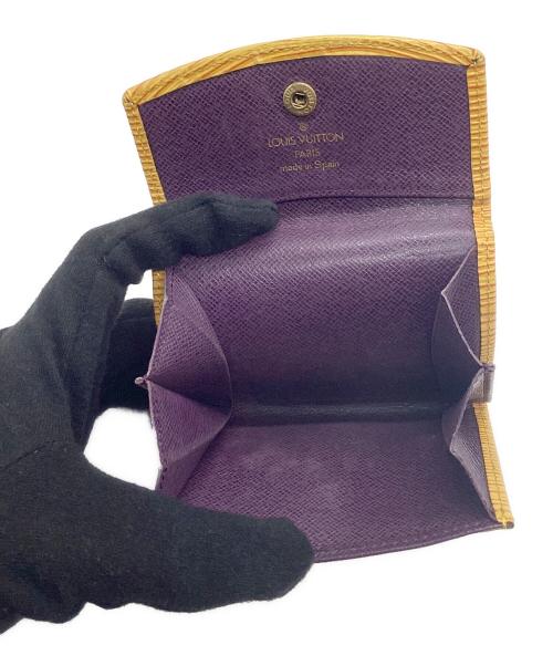 LOUIS VUITTON（ルイ ヴィトン）LOUIS VUITTON (ルイ ヴィトン) カードケース イエローの古着・服飾アイテム