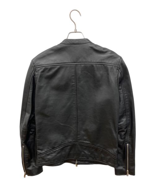 UNITED TOKYO（ユナイテッドトーキョー）UNITED TOKYO (ユナイテッドトーキョー) シングルライダースジャケット ブラック サイズ:2の古着・服飾アイテム