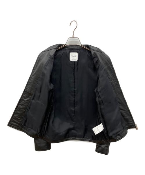 UNITED TOKYO（ユナイテッドトーキョー）UNITED TOKYO (ユナイテッドトーキョー) シングルライダースジャケット ブラック サイズ:2の古着・服飾アイテム