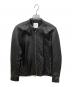 UNITED TOKYO（ユナイテッドトーキョー）の古着「シングルライダースジャケット」｜ブラック