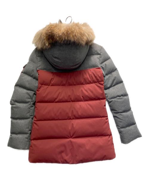 Pyrenex（ピレネックス）Pyrenex (ピレネックス) ダウンジャケット レッド サイズ:36の古着・服飾アイテム