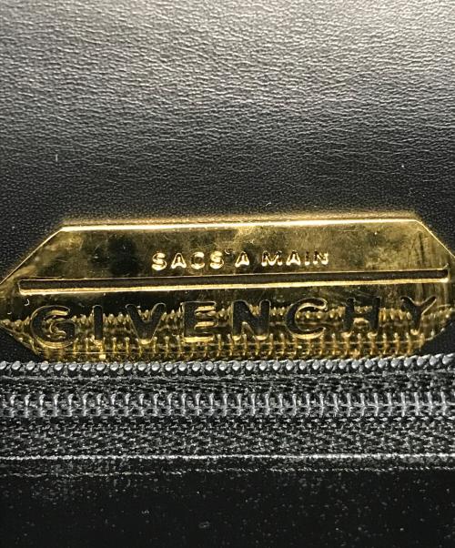 GIVENCHY（ジバンシィ）GIVENCHY (ジバンシィ) ヴィンテージハンドボックスバッグ ブラックの古着・服飾アイテム