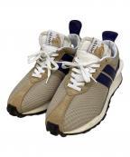 LANVINランバン）の古着「メッシュ バンパー ランニングシューズ」｜ブラウン