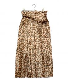 ROCHAS（ロシャス）の古着「スカート」｜オレンジ