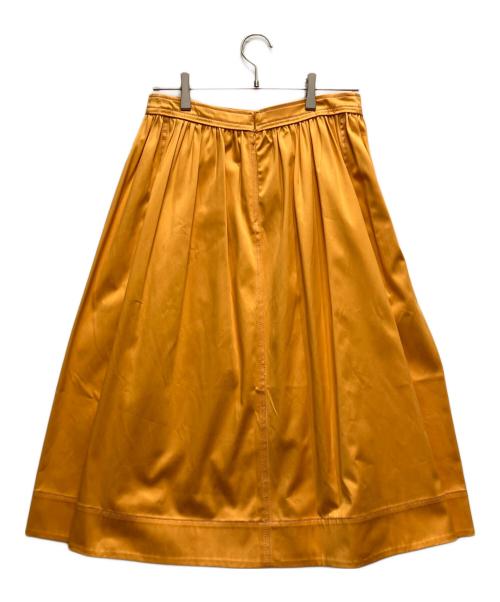Sies Marjan（シエス マルジャン）SIES MARJAN (シエス マルジャン) サテンスカート オレンジ サイズ:4 未使用品の古着・服飾アイテム