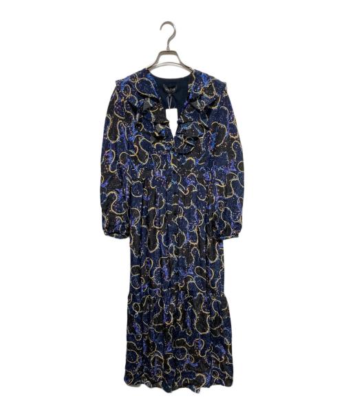 SALONI LONDON（サローニロンドン）SALONI LONDON (サローニロンドン) ワンピース ブルー サイズ:4 未使用品の古着・服飾アイテム