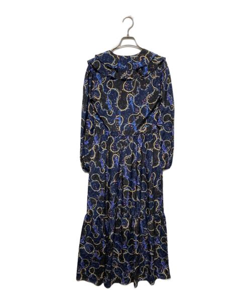 SALONI LONDON（サローニロンドン）SALONI LONDON (サローニロンドン) ワンピース ブルー サイズ:4 未使用品の古着・服飾アイテム