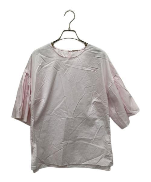 ADAM LIPPES（アダム リップス）ADAM LIPPES (アダム リップス) 半袖ブラウス ピンク サイズ:S 未使用品の古着・服飾アイテム