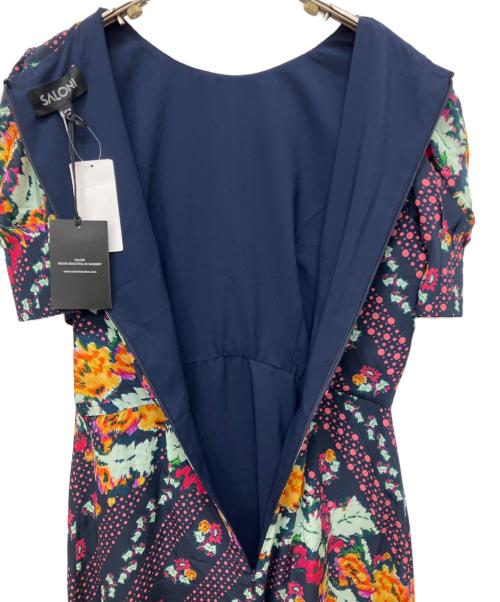SALONI LONDON（サローニロンドン）SALONI LONDON (サローニロンドン) ワンピース ブルー サイズ:6 未使用品の古着・服飾アイテム