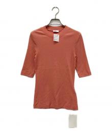 ROSETTA GETTY（ロゼッタゲッティ）の古着「半袖カットソー」｜ピンク